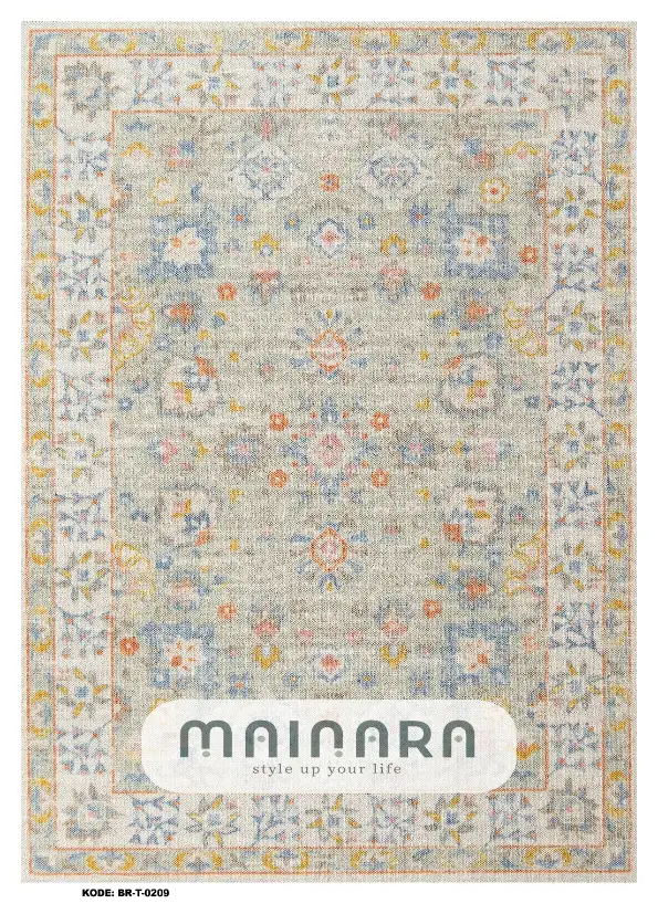 Karpet Tradisional (BR-T-0209) - Brown