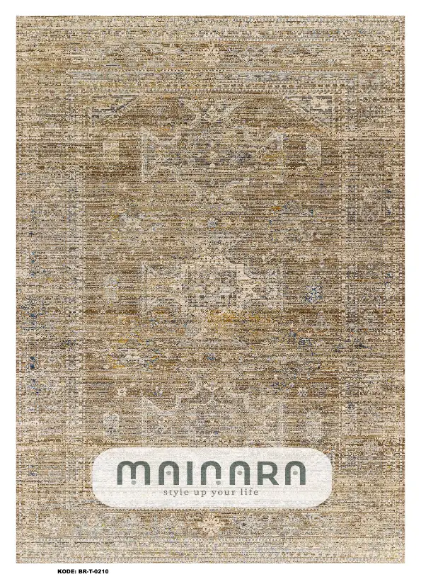 Karpet Tradisional (BR-T-0210) - Brown