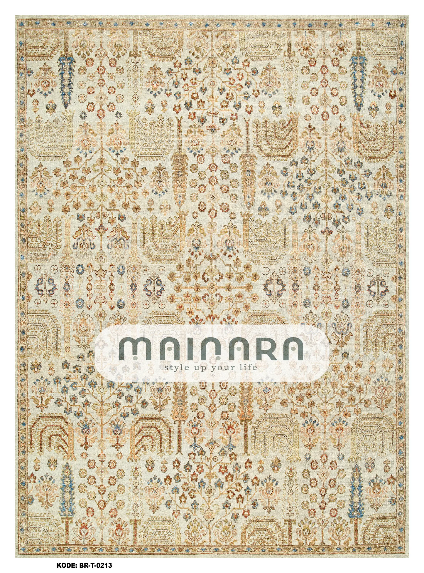 Karpet Tradisional (BR-T-0213) - Brown