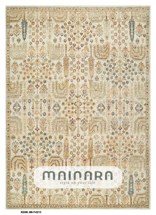 Karpet Tradisional (BR-T-0213) - Brown