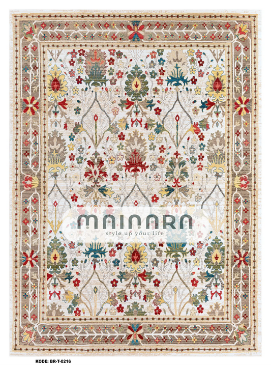 Karpet Tradisional (BR-T-0216) - Brown