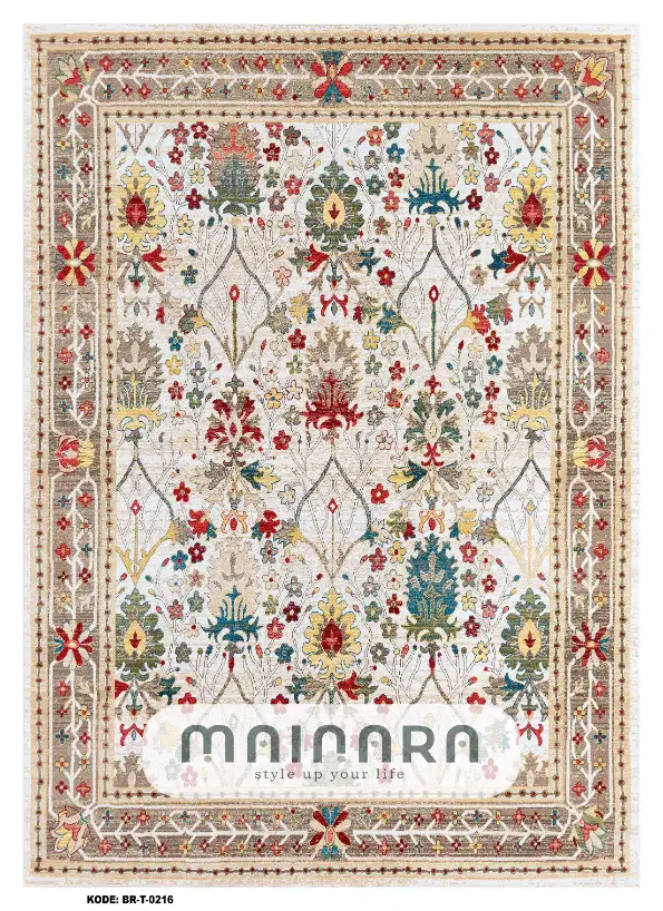 Karpet Tradisional (BR-T-0216) - Brown