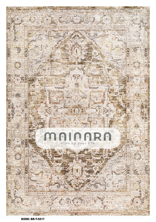 Karpet Tradisional (BR-T-0217) - Brown