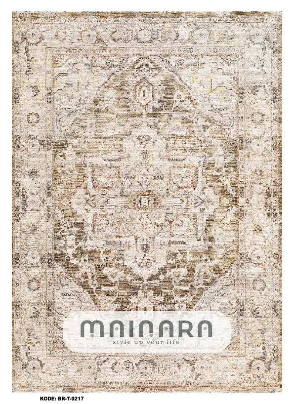 Karpet Tradisional (BR-T-0217) - Brown