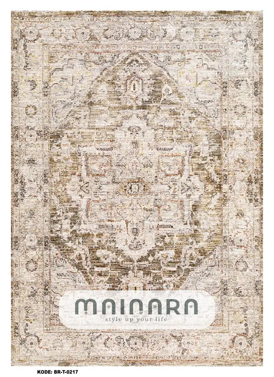 Karpet Tradisional (BR-T-0217) - Brown