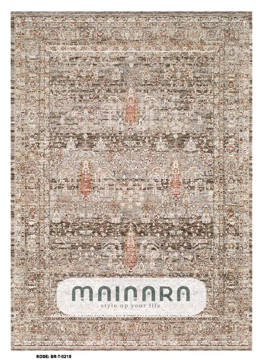 Karpet Tradisional (BR-T-0218) - Brown