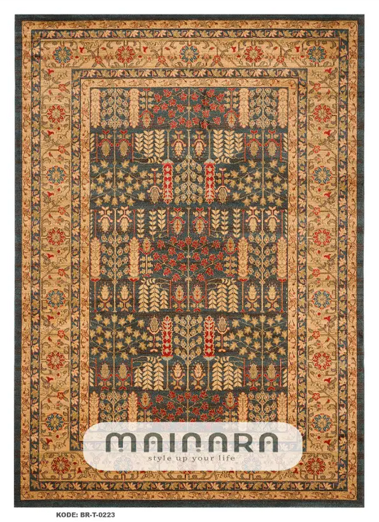 Karpet Tradisional (BR-T-0223) - Brown
