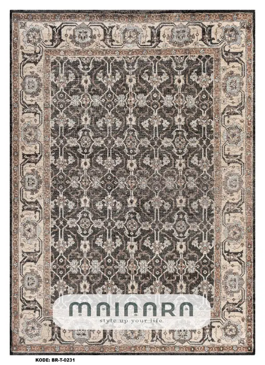 Karpet Tradisional (BR-T-0231) - Brown