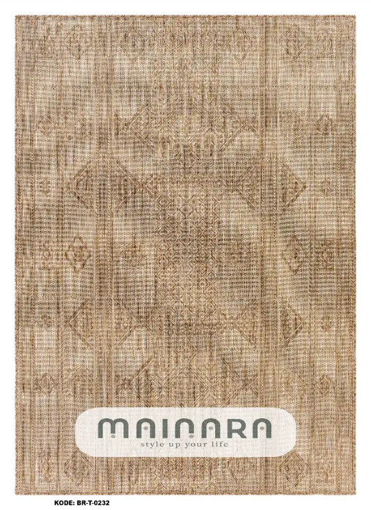 Karpet Tradisional (BR-T-0232) - Brown