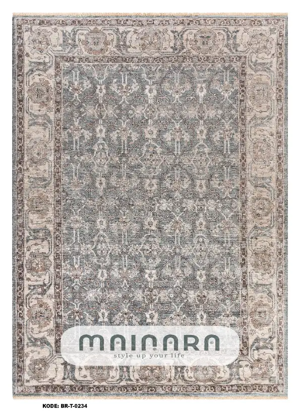 Karpet Tradisional (BR-T-0234) - Brown