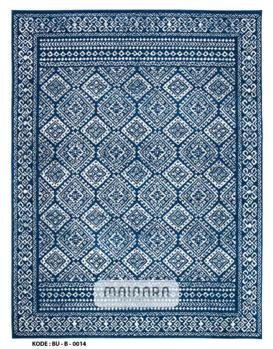 Karpet Bohemian (BU-B-0014) - Blue