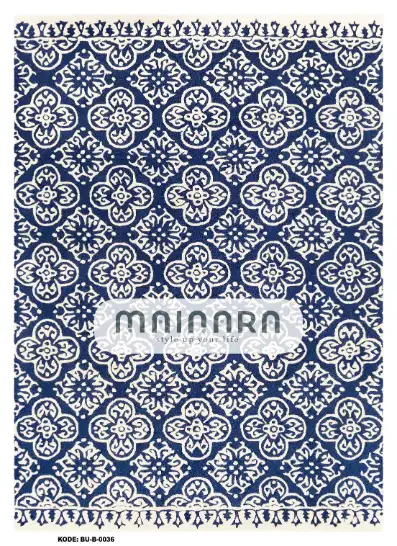 Karpet Bohemian (BU-B-0036) - Blue