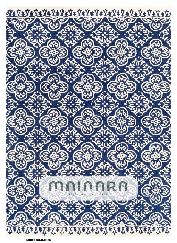 Karpet Bohemian (BU-B-0036) - Blue