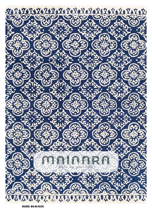 Karpet Bohemian (BU-B-0036) - Blue