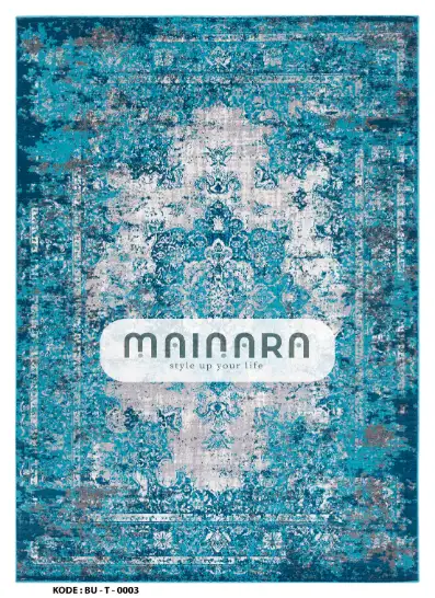 Karpet Tradisional (BU-T-0003) - Blue