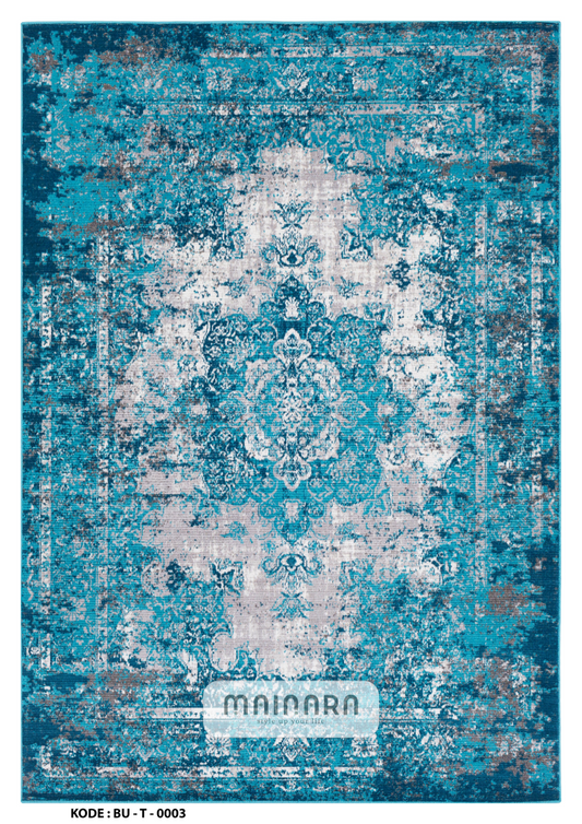 Karpet Tradisional (BU-T-0003) - Blue