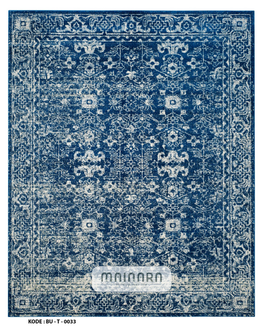 Karpet Tradisional (BU-T-0033) - Blue