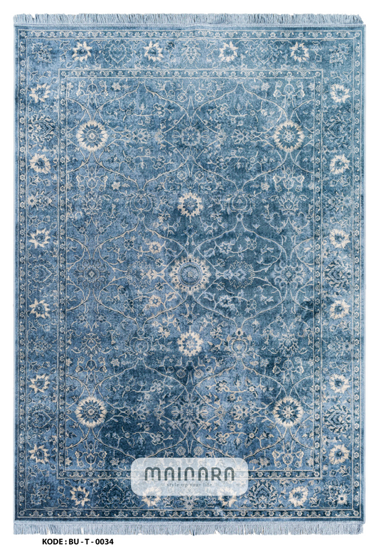 Karpet Tradisional (BU-T-0034) - Blue