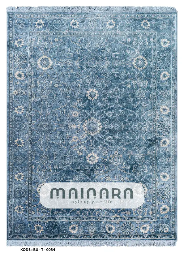 Karpet Tradisional (BU-T-0034) - Blue