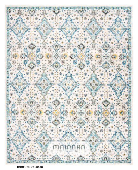 Karpet Tradisional (BU-T-0058) - Blue