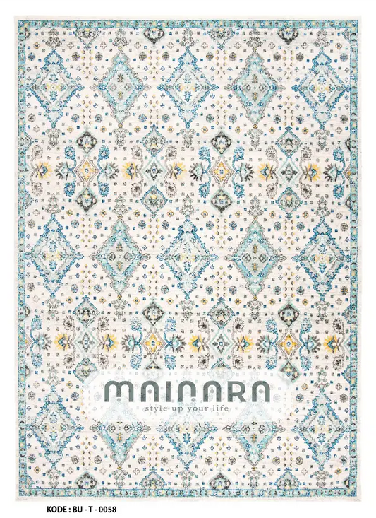 Karpet Tradisional (BU-T-0058) - Blue