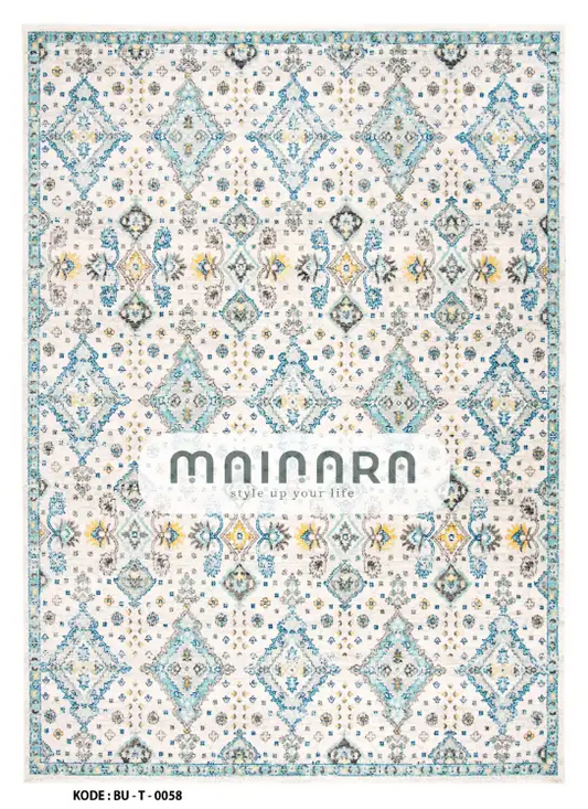 Karpet Tradisional (BU-T-0058) - Blue