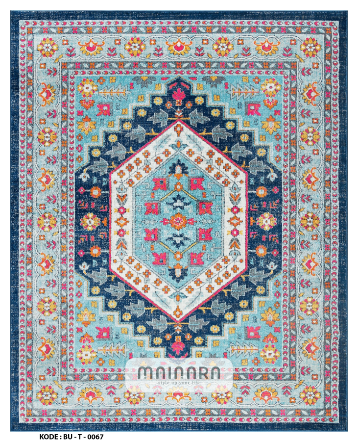 Karpet Tradisional (BU-T-0067) - Blue