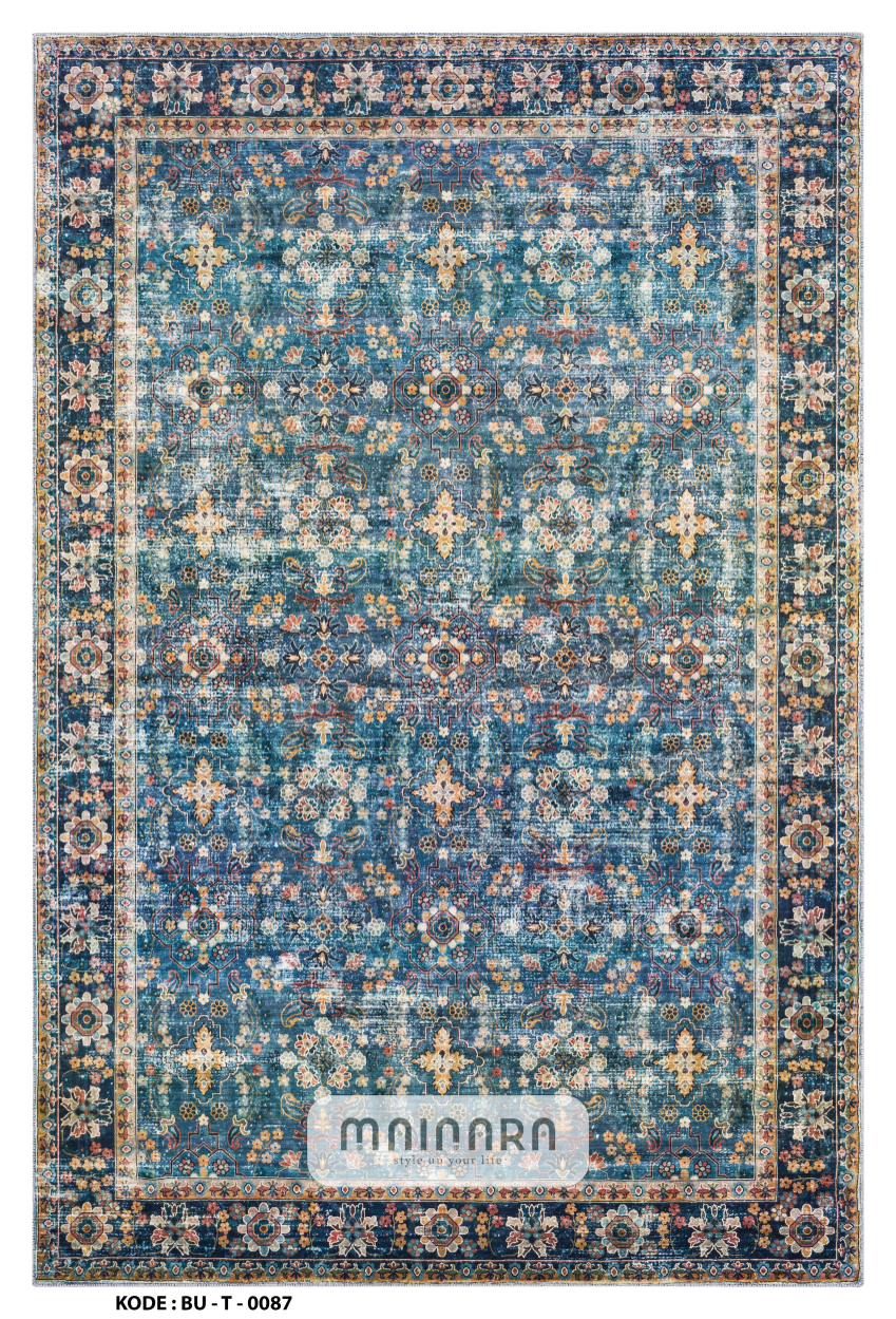 Karpet Tradisional (BU-T-0087) - Blue