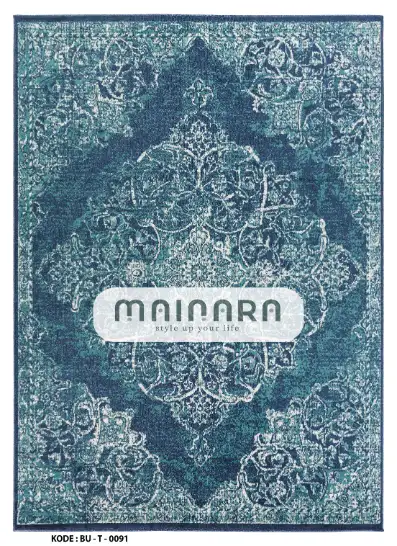 Karpet Tradisional (BU-T-0091) - Blue