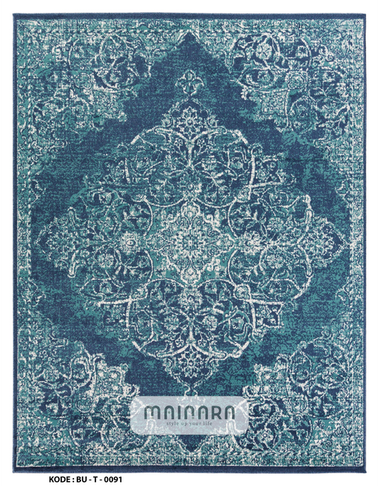 Karpet Tradisional (BU-T-0091) - Blue