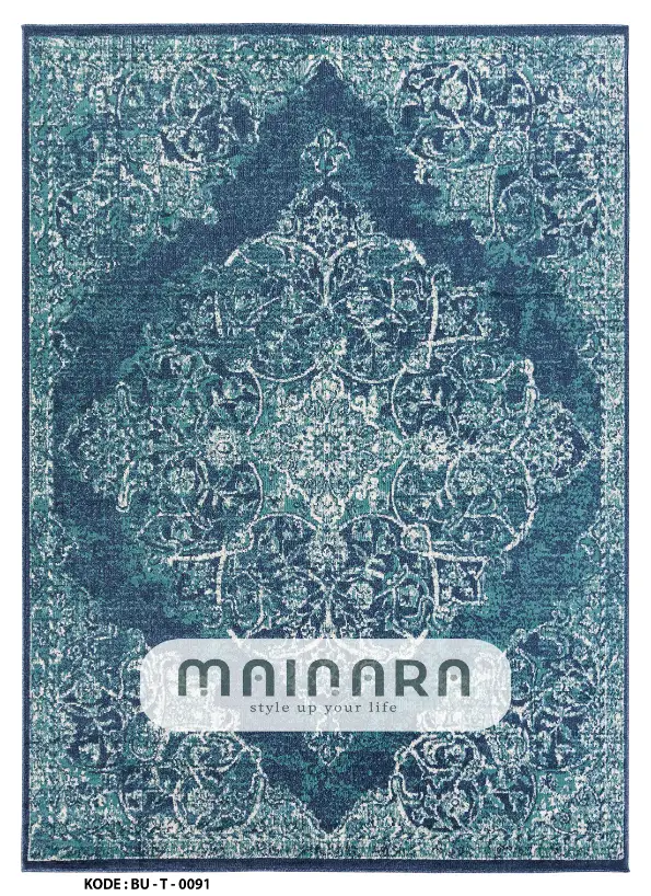 Karpet Tradisional (BU-T-0091) - Blue