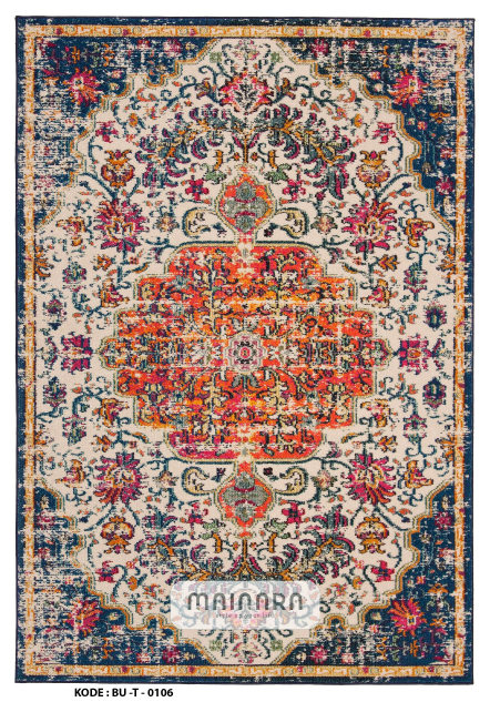 Karpet Tradisional (BU-T-0106) - Blue