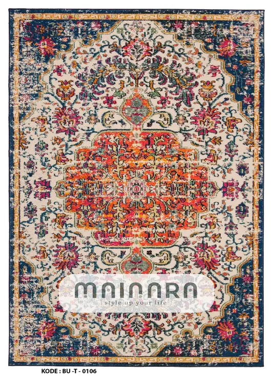 Karpet Tradisional (BU-T-0106) - Blue