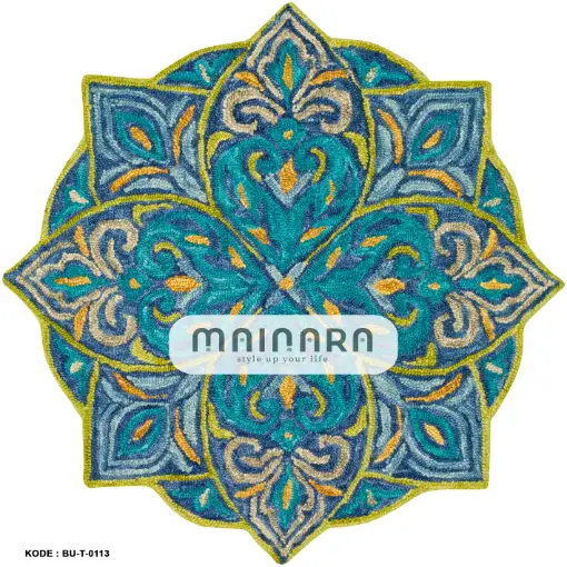 Karpet Tradisional (BU-T-0113) - Blue,Tosca