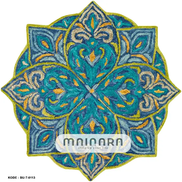 Karpet Tradisional (BU-T-0113) - Blue,Tosca