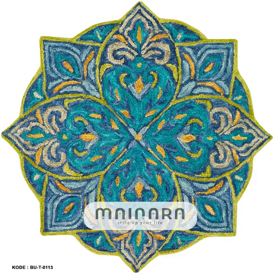 Karpet Tradisional (BU-T-0113) - Blue,Tosca