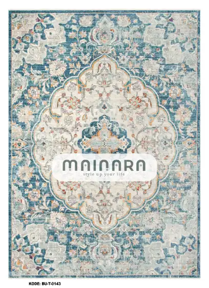 Karpet Tradisional (BU-T-0143) - Blue