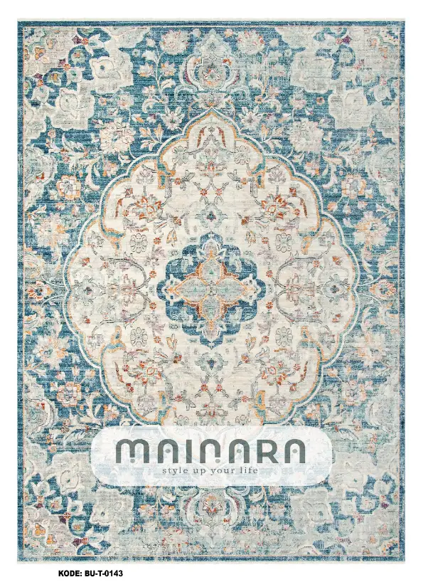 Karpet Tradisional (BU-T-0143) - Blue