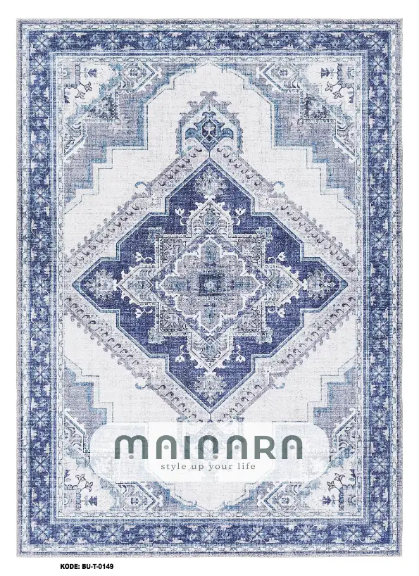 Karpet Tradisional (BU-T-0149) - Blue,Purpel