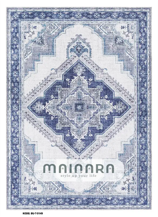 Karpet Tradisional (BU-T-0149) - Blue,Purpel