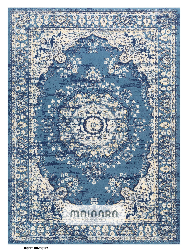 Karpet Tradisional (BU-T-0171) - Blue