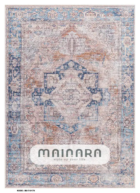 Karpet Tradisional (BU-T-0179) - Blue