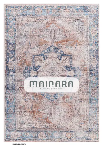 Karpet Tradisional (BU-T-0179) - Blue