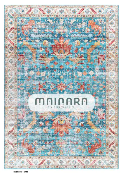 Karpet Tradisional (BU-T-0188) - Blue