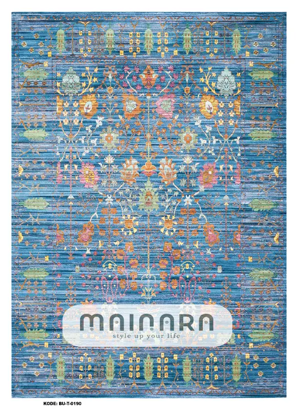 Karpet Tradisional (BU-T-0190) - Blue