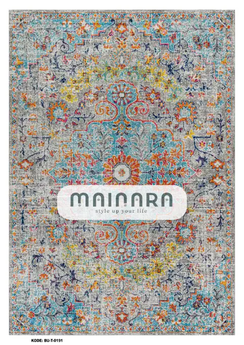 Karpet Tradisional (BU-T-0191) - Blue