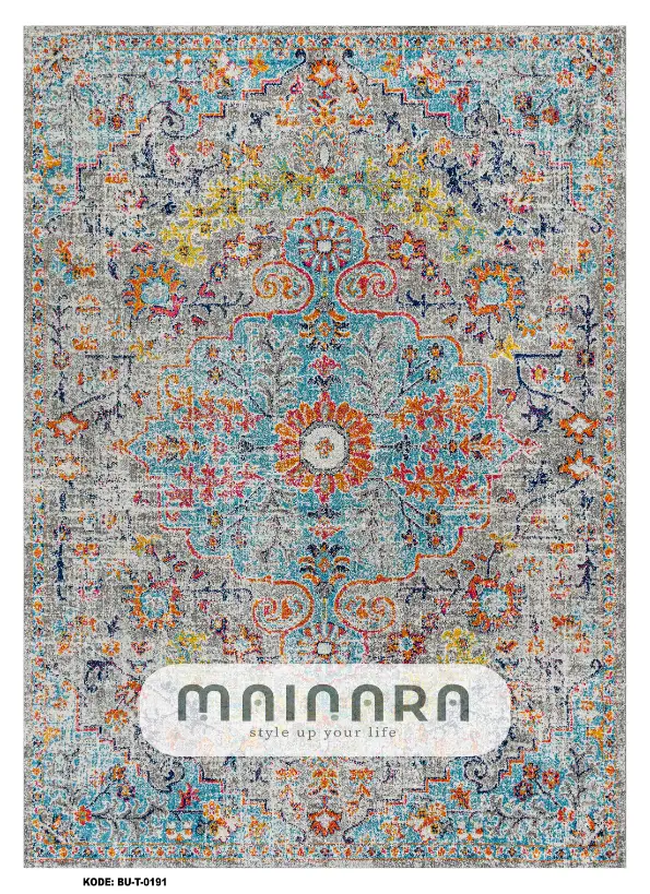 Karpet Tradisional (BU-T-0191) - Blue