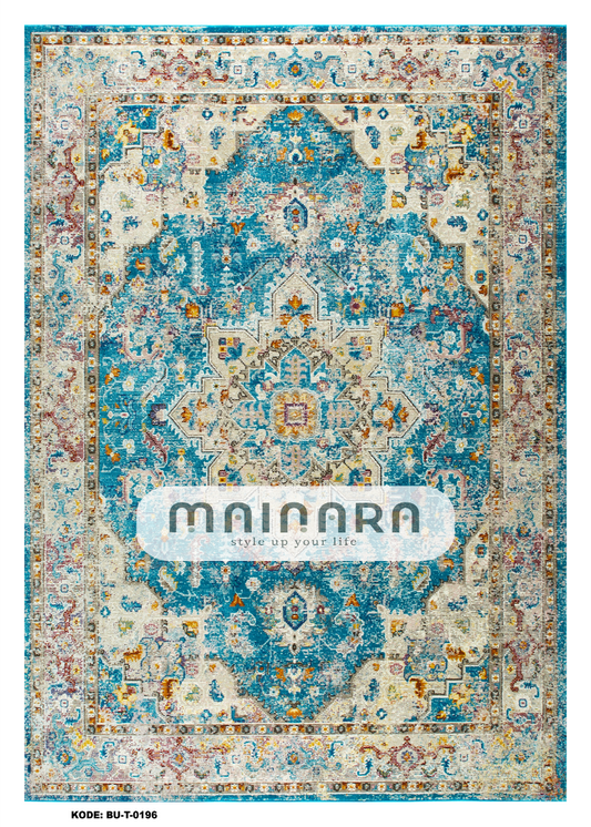 Karpet Tradisional (BU-T-0196) - Blue