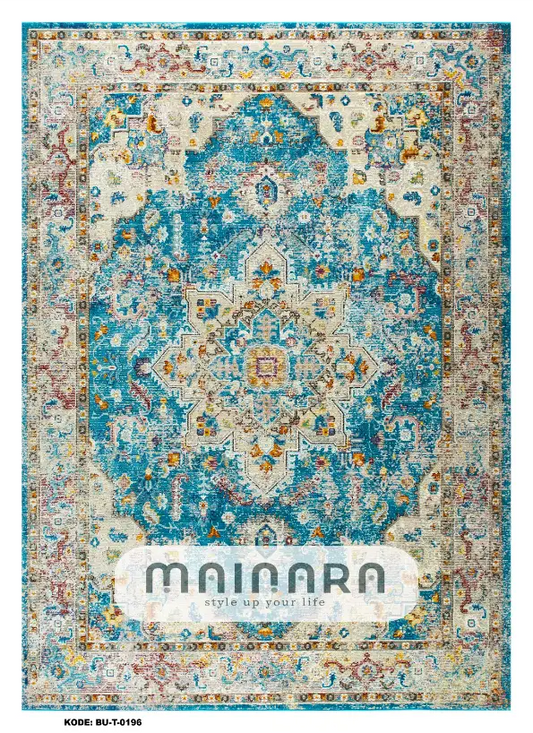 Karpet Tradisional (BU-T-0196) - Blue
