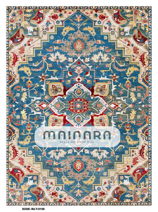 Karpet Tradisional (BU-T-0198) - Blue
